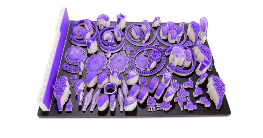 ジュエリー鋳造部品のトレイ