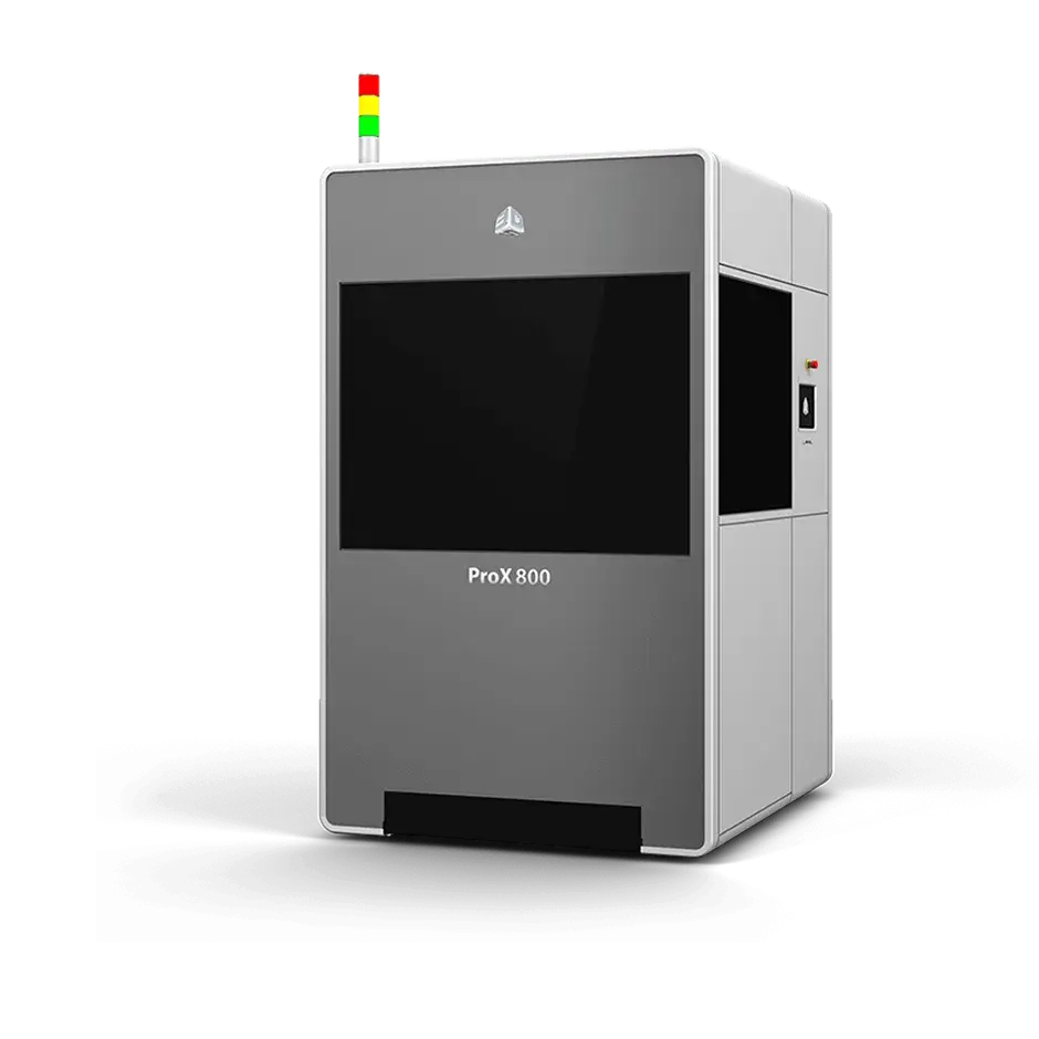 プロトタイプおよび 3D プリントのインベストメント鋳型パターン用の 3D Systems ProX 800 3D プリンタ (SLA)