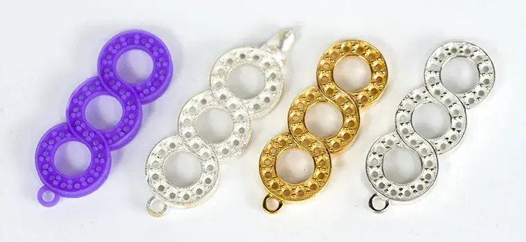 3D Systems ProJet MJP VisiJet M2 CAST ペンダント鋳造 