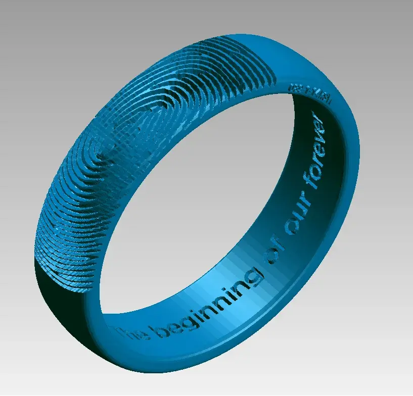 Vowsmith の顧客がオンラインで作成したカスタムリングデザイン