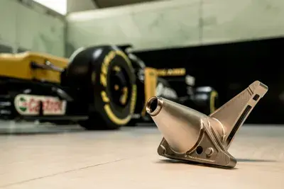 3D Systems の 3D プリントが Alpine F1 チームの研究開発の生産性を向上