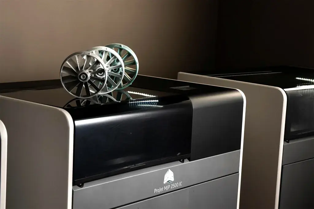 ProJet MJP 2500 IC wax printer and parts at Invest Cast