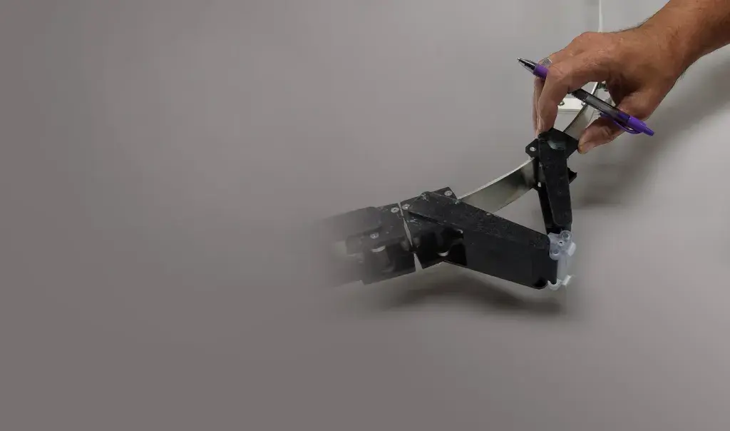 Span Tech conveyor system VisiJet prototype banner