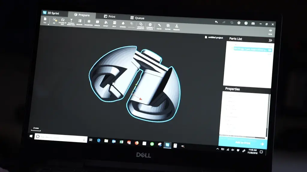 3D Sprint で使用する 3D プリンティング用ファイル