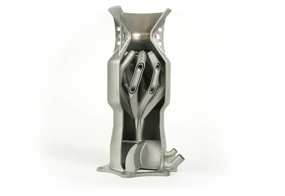 デュアルサブスタンステクノロジーを採用し、圧力損失を軽減した燃料ノズル。 