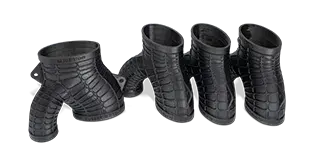 Figure 4 RUBBER-BLK 10 で作成されたマニフォールドアダプタ 