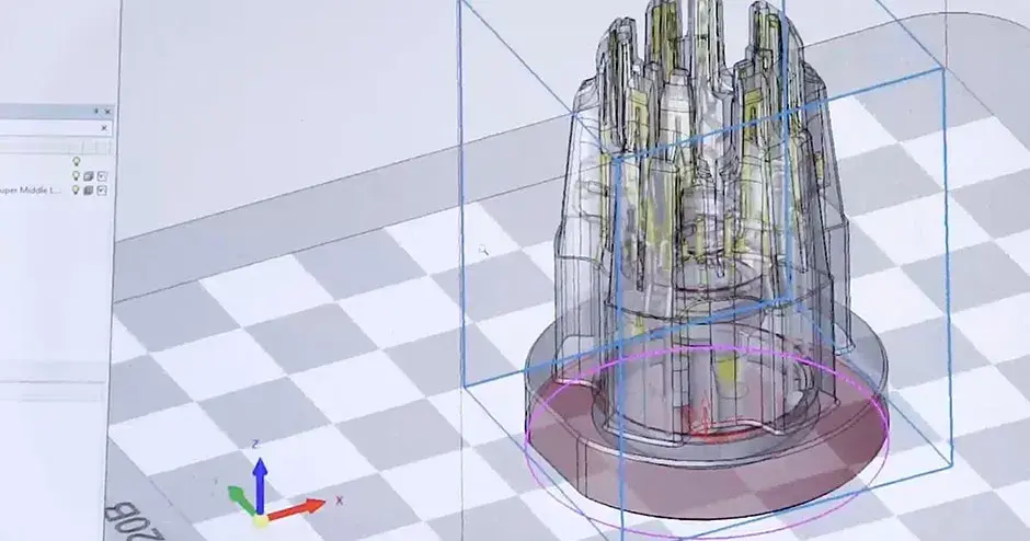 3DXpert software rendering