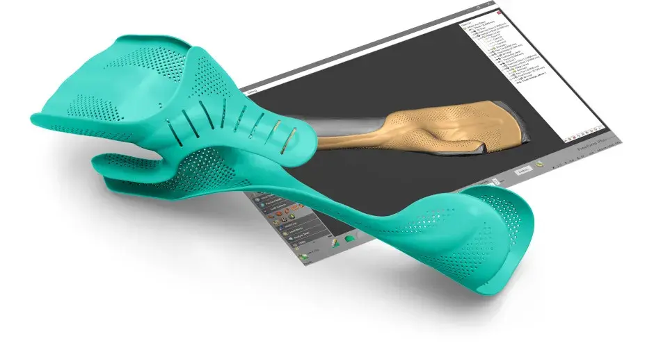 Antonius Koster 社が設計したカスタム仕様の手首矯正装具