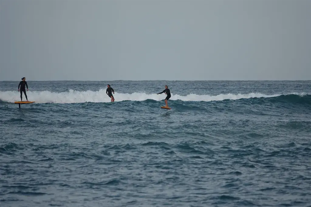 Figure 4 テクノロジーを使用した KAI Concepts 社製 Jetfoiler プロトタイプの水中テスト