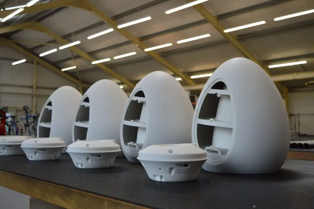 SLS で生産したラウドスピーカーのキャビネット