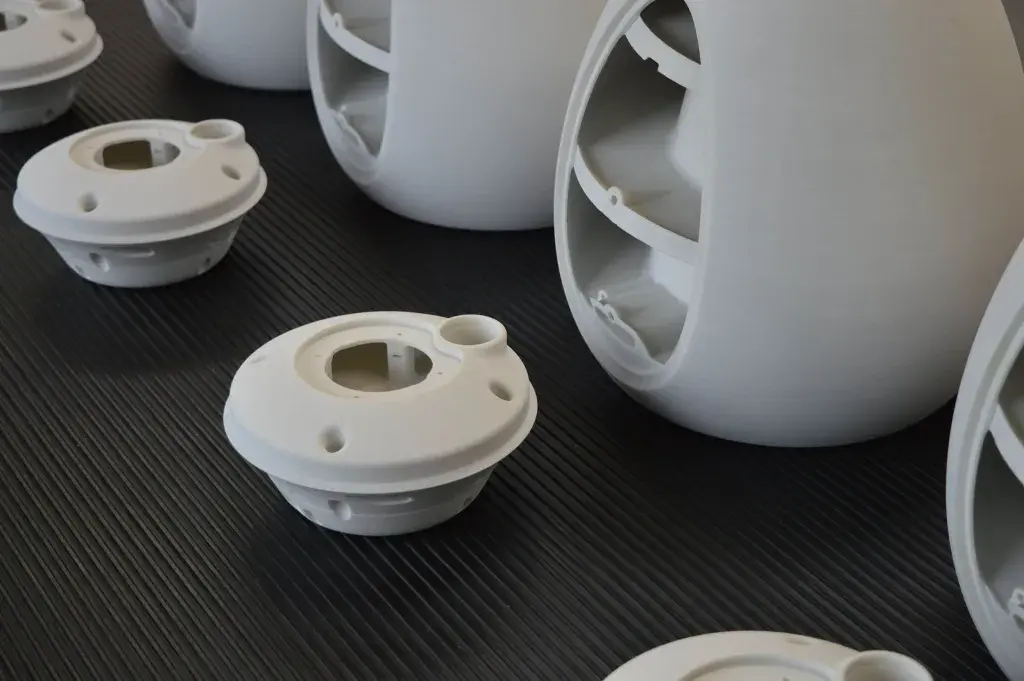 HYLIXA ラウドスピーカー用の SLS プリント製コンポーネント