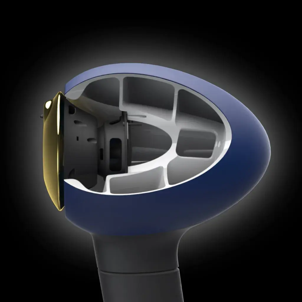 HYLIXA 内部設計の切り取り図