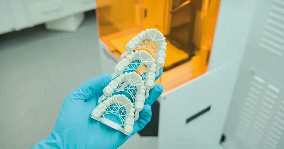 3D プリント製の歯列矯正モールド