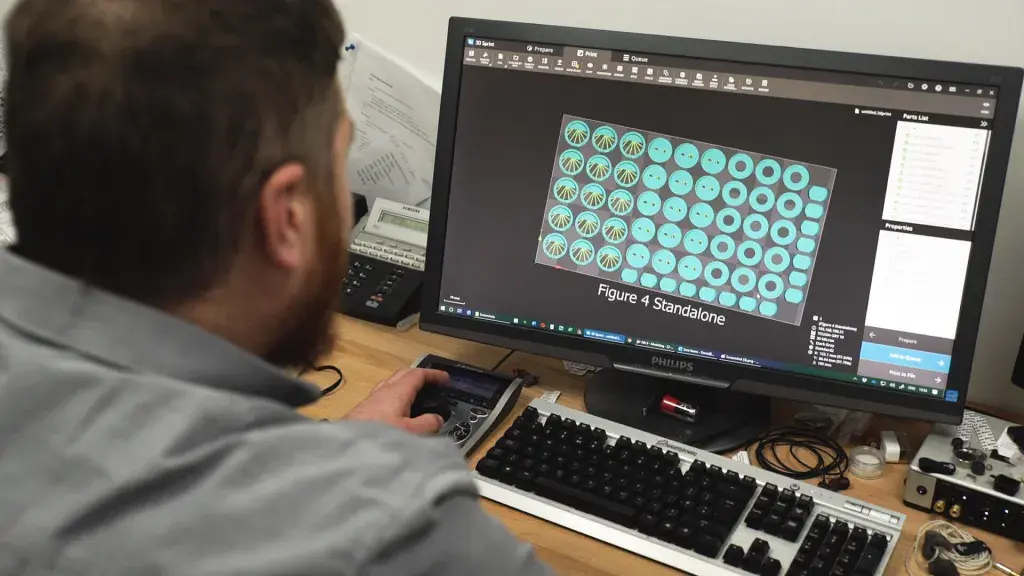 Figure 4 Standalone での生産計画に 3D Sprint を使用