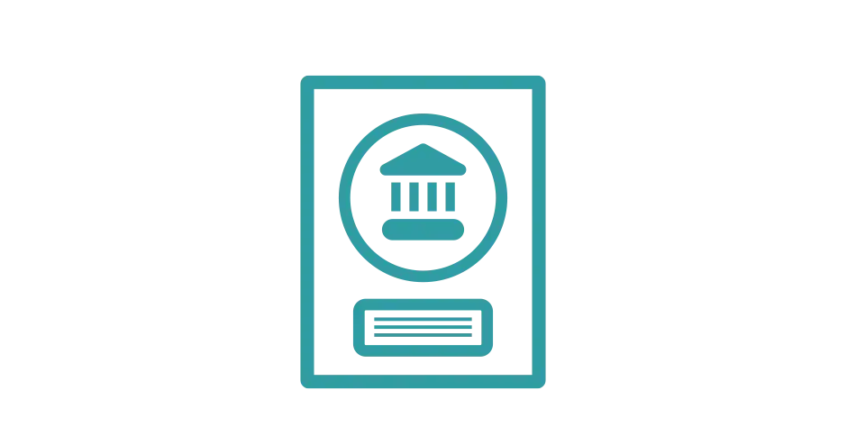 an icon of a legal guidelines book