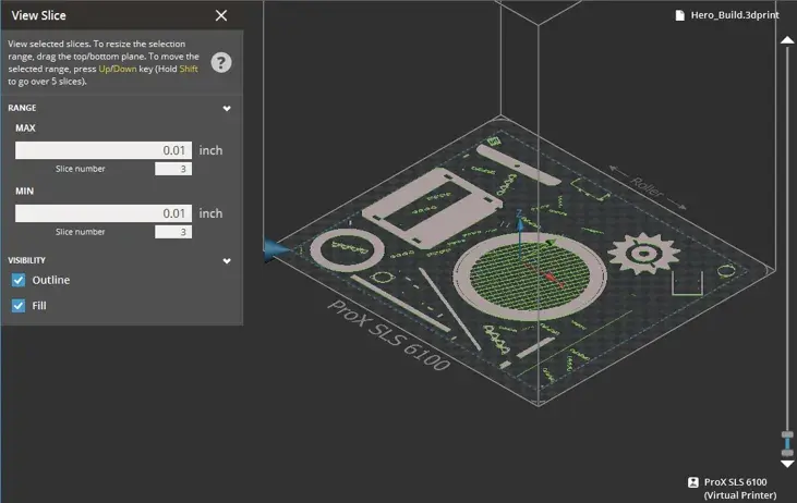 シャープエッジハンドリング 3Dスプリント 5をご覧ください。1