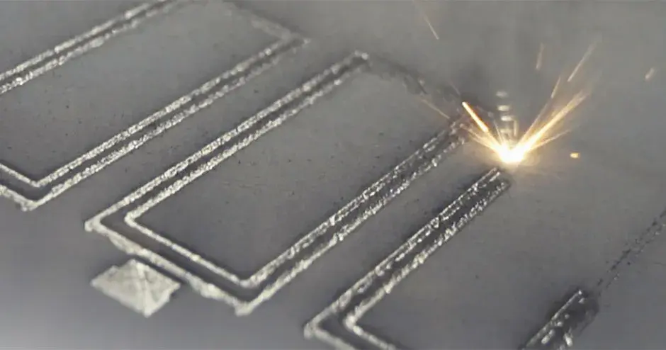 半導体の金属積層のイメージ