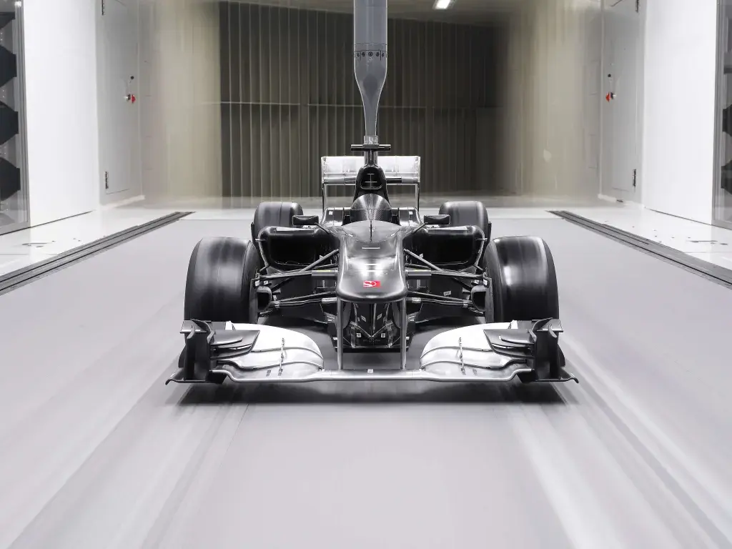 3D Systems によって強化された Sauber の風洞モデル