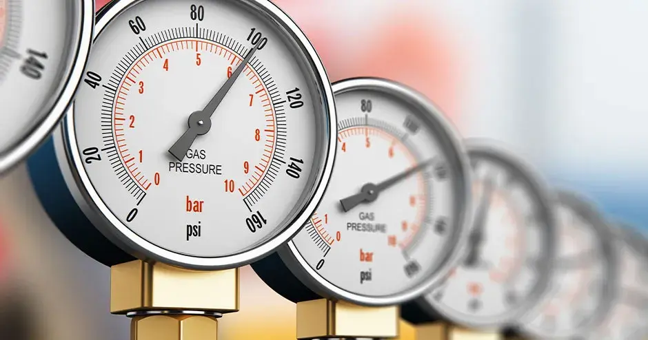 自動車産業用高圧ガスゲージ