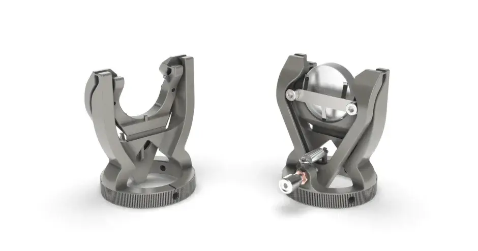 半導体向け曲げ部品のデモ画像