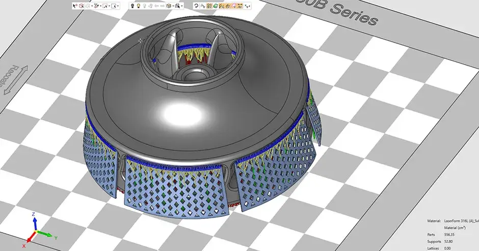 インペラのソフトウェアレンダリング