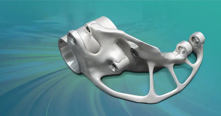 モータースポーツ用金属 3D プリント部品