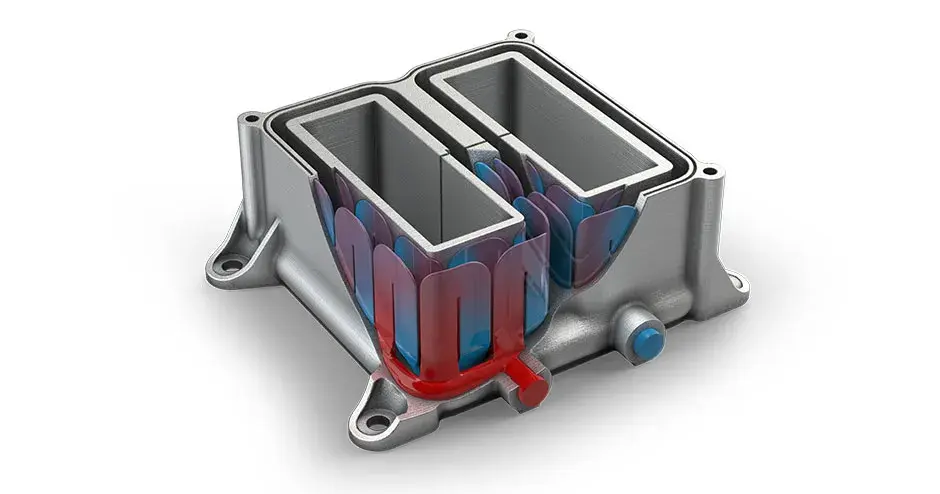 流体を備えた半導体クーラー