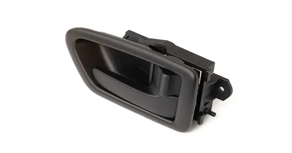 ベゼル、キャップ、ブラケット、ハンドル、スイッチで構成されたドアハンドルは、ブリッジ生産用に 3D プリントされています。