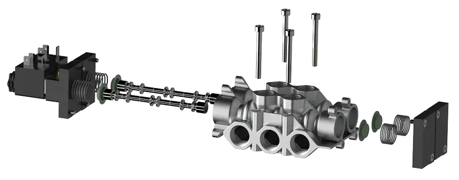 電磁バルブアセンブリ (最適化済み)