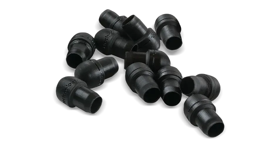 3D プリントしたエラストマバンパープラグ