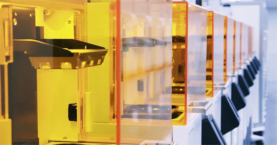 Figure 4 3D プリンタの列