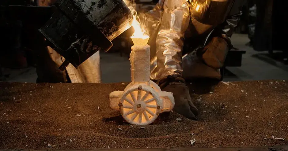 3D プリントされたワックスパターンは、鋳造パーツの迅速な生産のための鋳造プロセスにシームレスに導入できます。