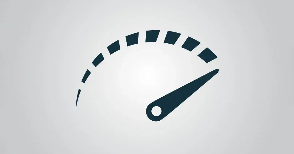 高速化していることを示している時計の図