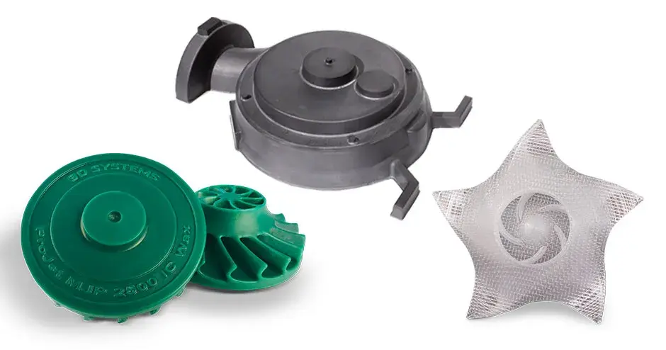 さまざまなワックスパターン