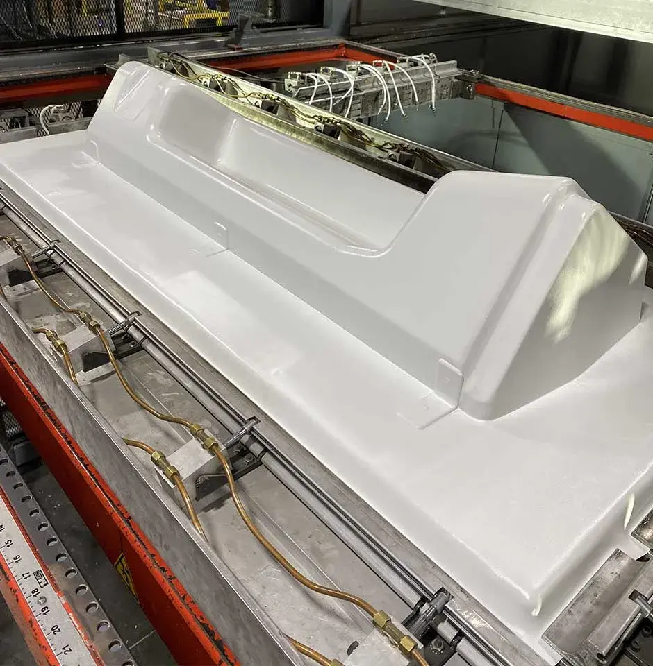 3D Systems の Titan プリンタを利用するお客様、Duo Form 社の熱成形部品のクローズアップ