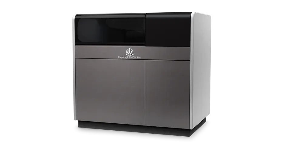 ProJet MJP 2500 MultiJet 3Dプリンターの角度