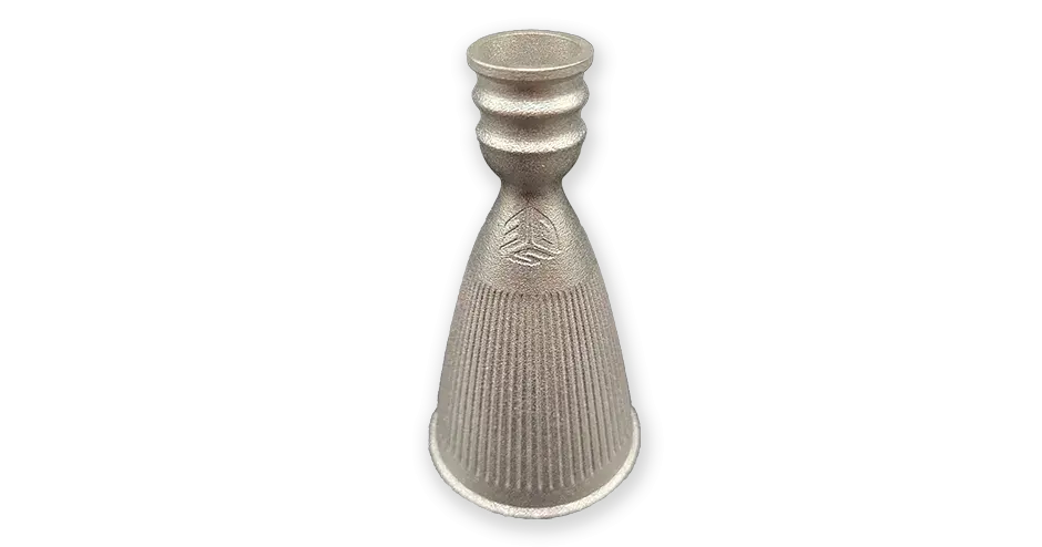 Certified C-103 (A) 3D printed part