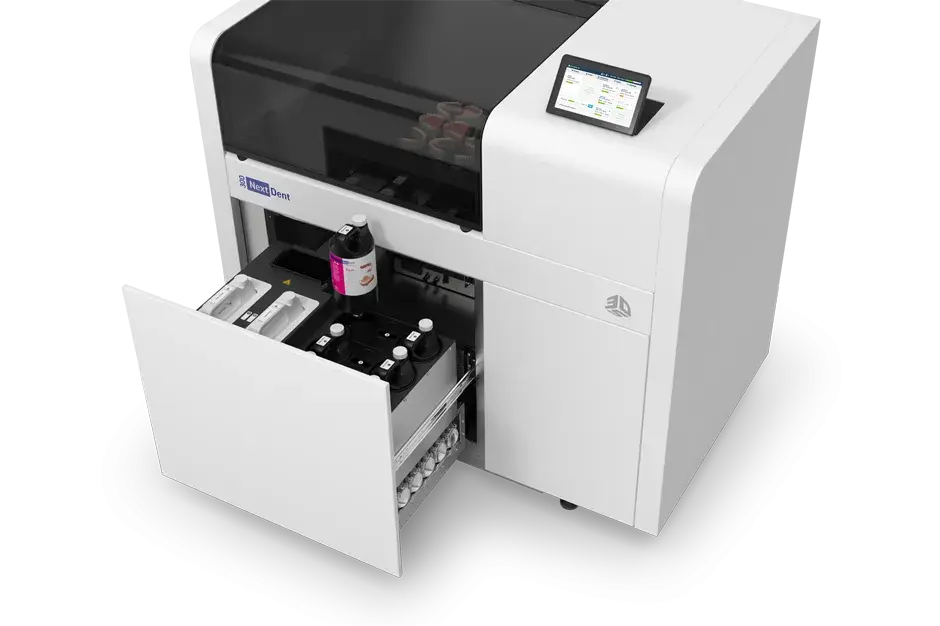 NextDent 300 材料ドアが開いている