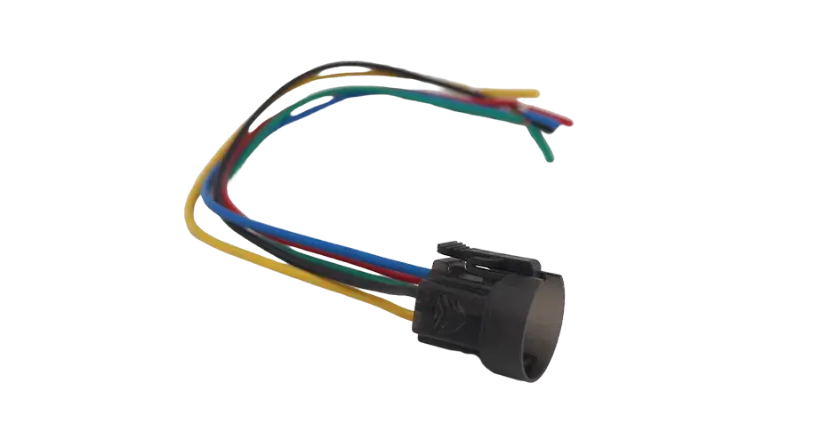 Figure 4 Tough 75C FR Black 材料から作られた 3D プリント コネクタ