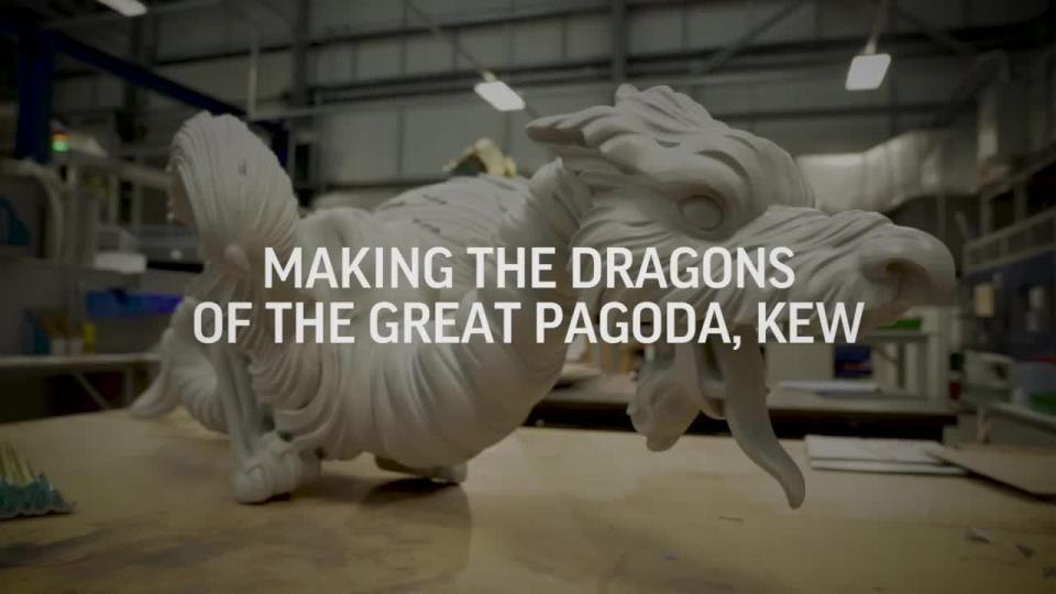 3d printing the dragons for the great pagoda kew 3d systems
