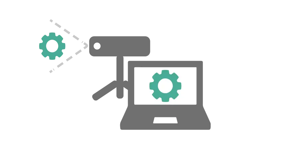 既存の部品から、手作業で作成することが不可能なアズビルト 3D データを作成