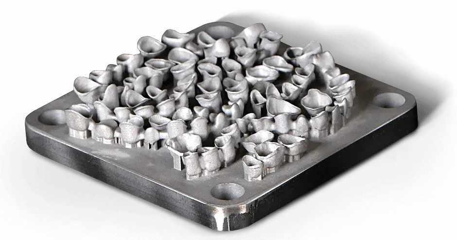 3D Systems コバルトクローム歯科用歯プラットフォーム