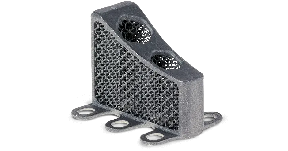 LaserForm Ti Gr1 (A) チタニウム合金製の医療インプラント