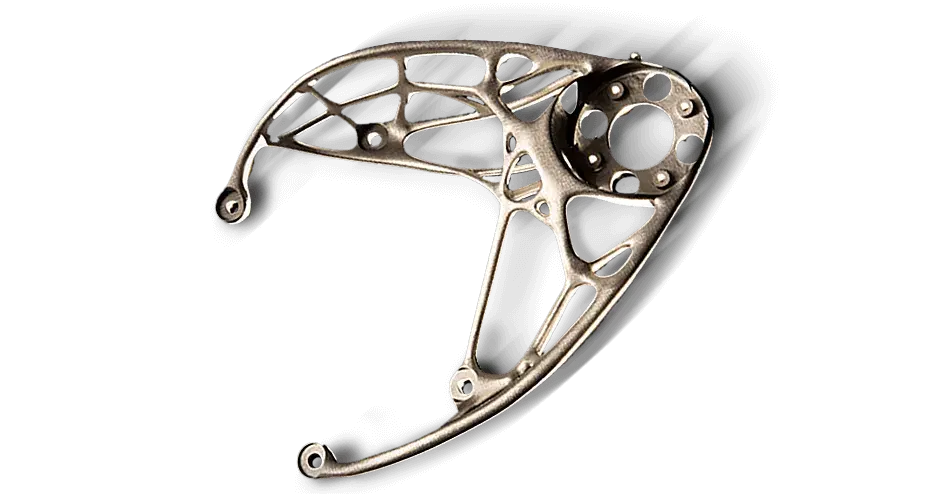 Thales 金属ブラケット LaserForm チタニウム Gr. 5