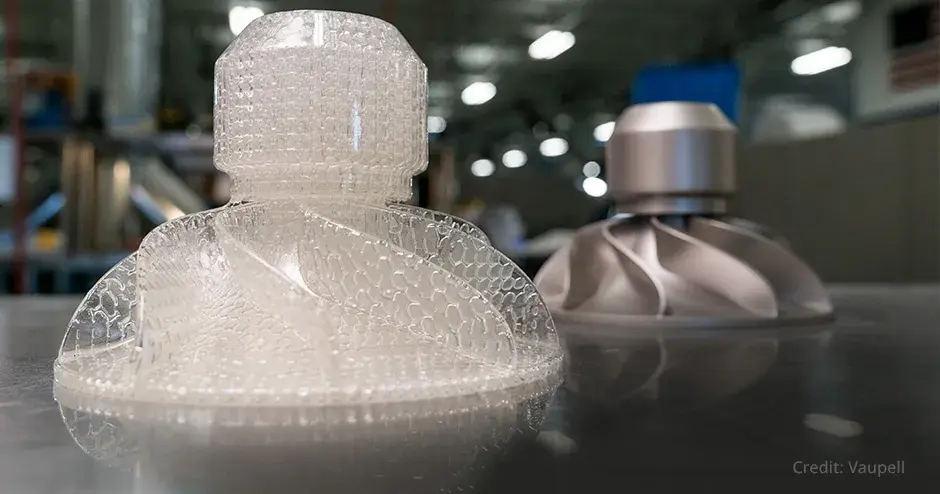 Modèle imprimé en 3D QuickCast de Vaupell Modèle de moulage de précision avec SLA