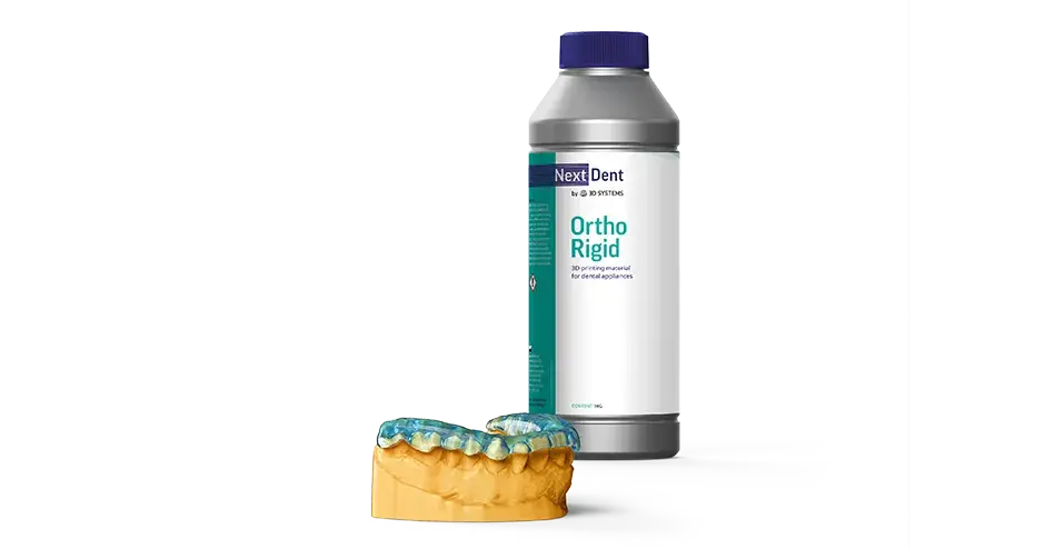 歯科用途向け 3D Systems NextDent Ortho Rigid 材料