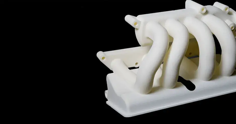 3D プリントされた SLS パーツ