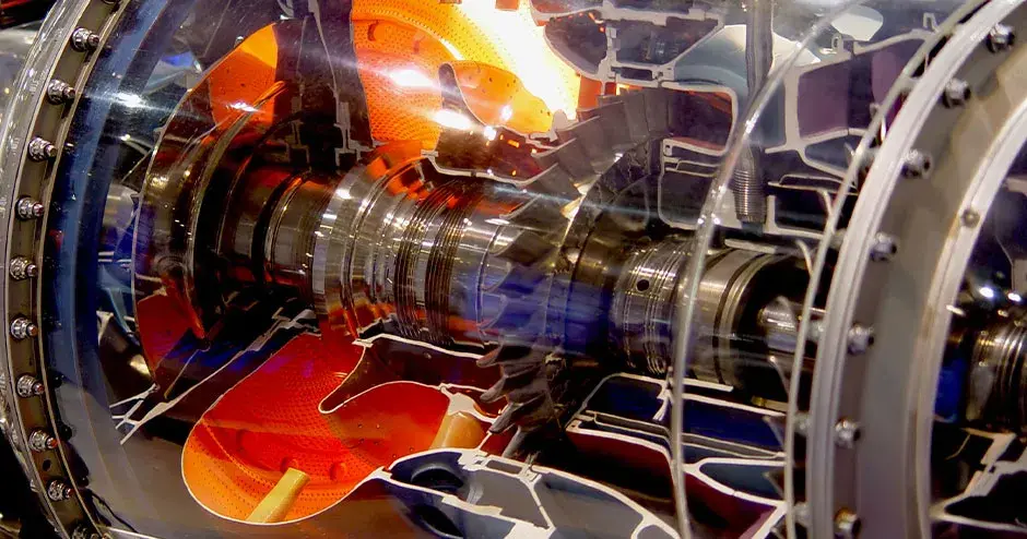 航空機のエンジン