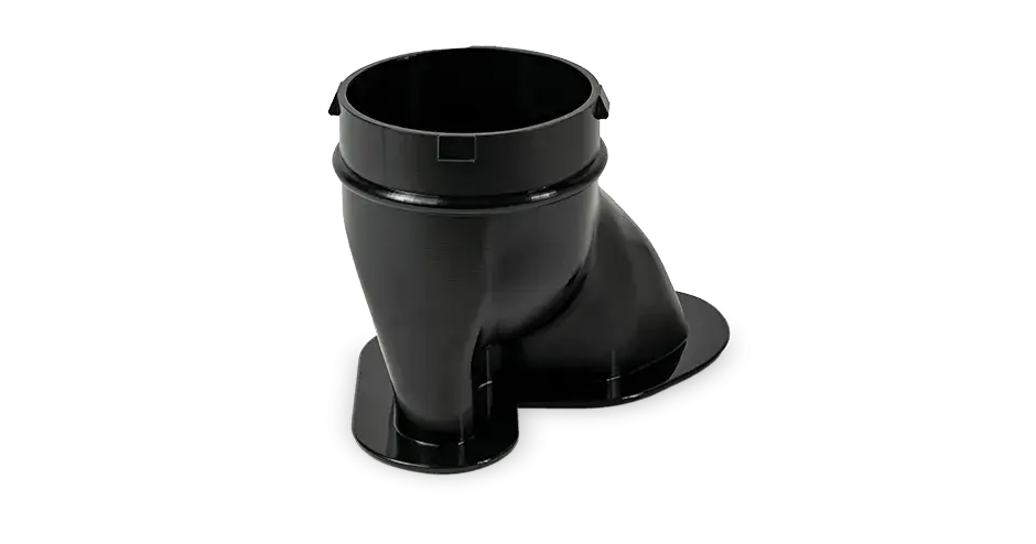 Accura AMX Rigid Black で作成した 3D プリントによるダクト