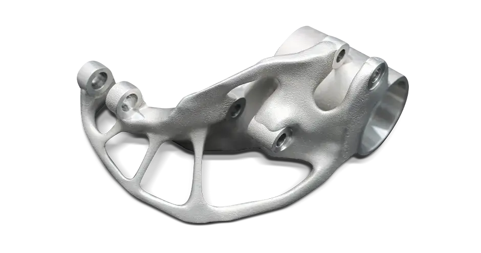 Certified Scalmalloy (A) で作成されたサスペンションロッカー